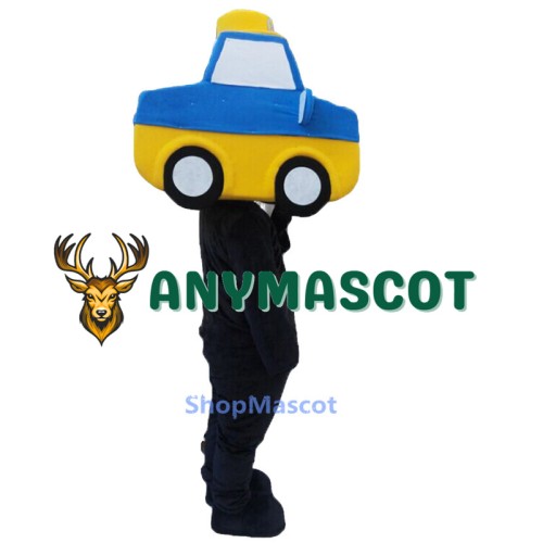 Taxi Car Mascot Costume