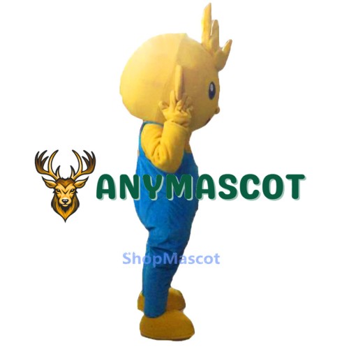 Long Hair Boy Mascot Costumes Cosplay 
