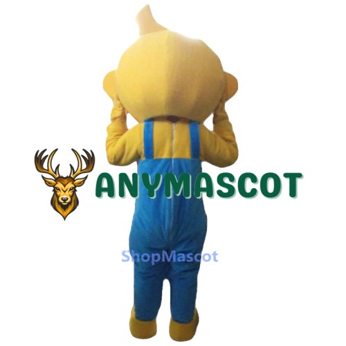 Long Hair Boy Mascot Costumes Cosplay 