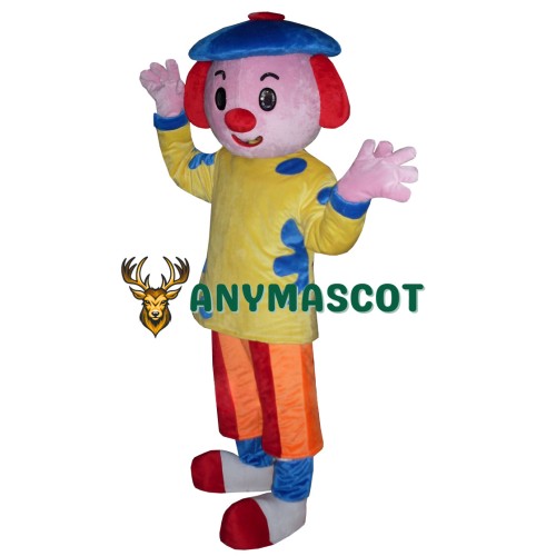 Cute Clown Mascot Costume Cartoon Costumes