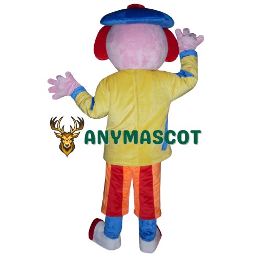 Cute Clown Mascot Costume Cartoon Costumes