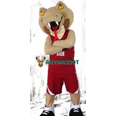 Cee-Cee The Cobra Snake Mascot Costume