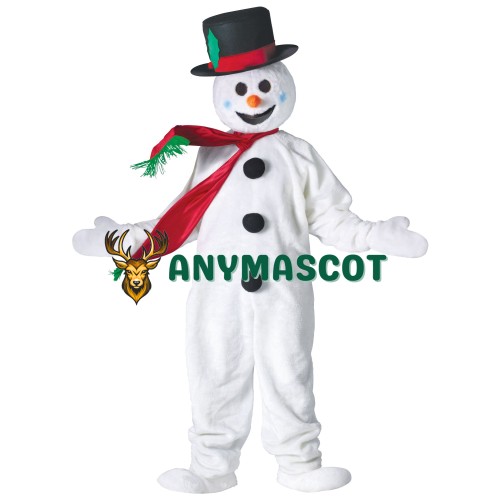 New Snowman Mascot Costume