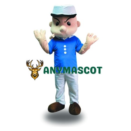 Popeye Sailor Mascot Costume