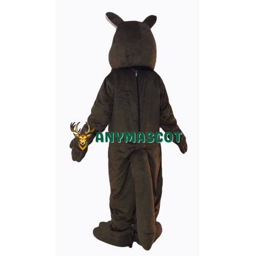 Brown Squirrel Mascot Costume