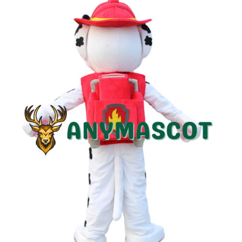 Red Paw Patrol Marshall Mascot Costume