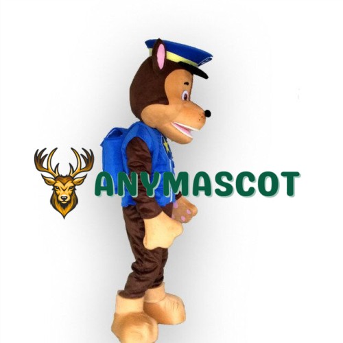 Blue Paw Patrol Chase Mascot Costume