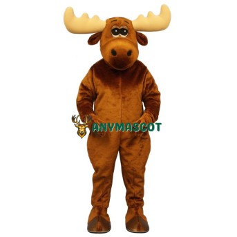 Moony Moose Mascot Costume